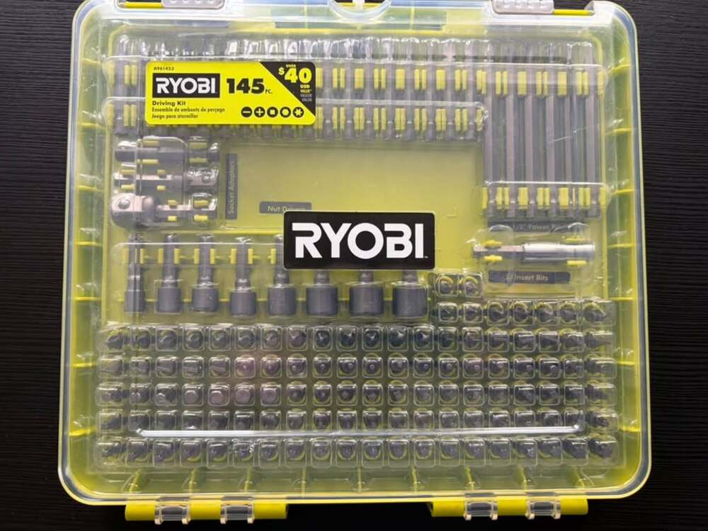 Ryobi (A961453) 145 Pcs Driving Kit (Sealed)